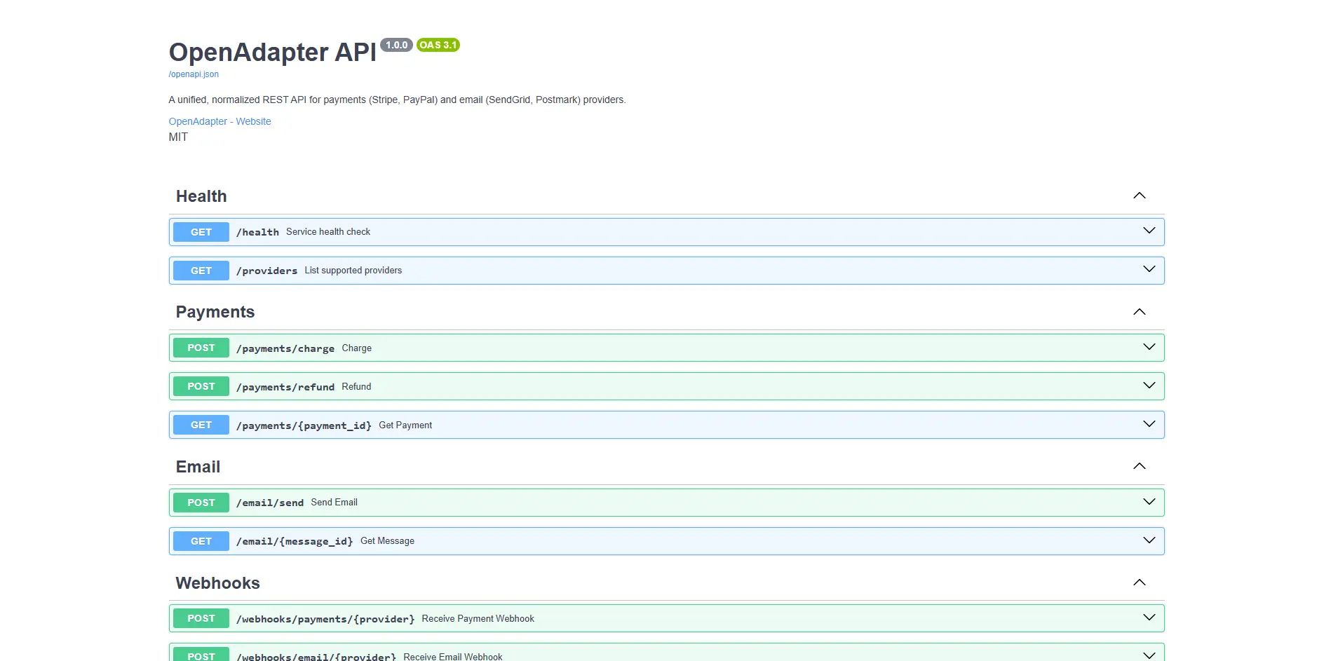 OpenAdapter